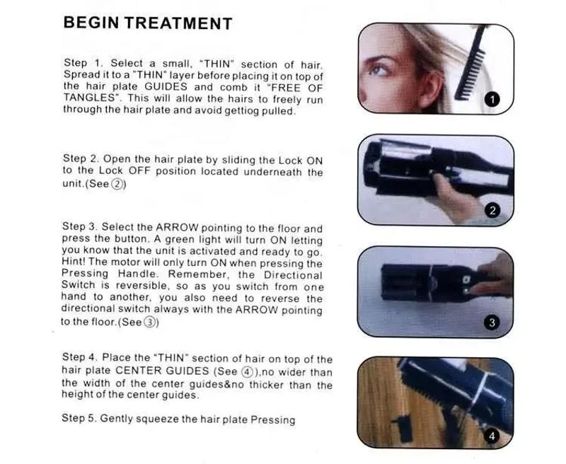 Description Picture 3 of itemHair Split End Trimmer Rechargeable Portable Home Electric Automatic Breaker Mini Wireless Lightweight