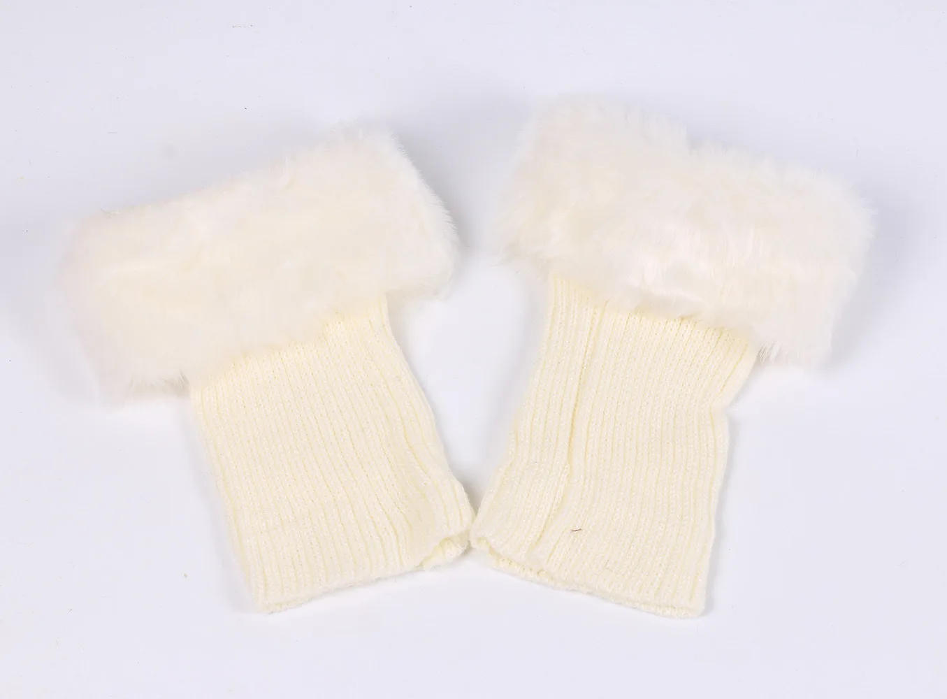 Description Picture 5 of itemWinter Leg Topper Cuffs Plush Knit Boot Boot Pairs Socks Warmers, Women's Stockings & Hosiery