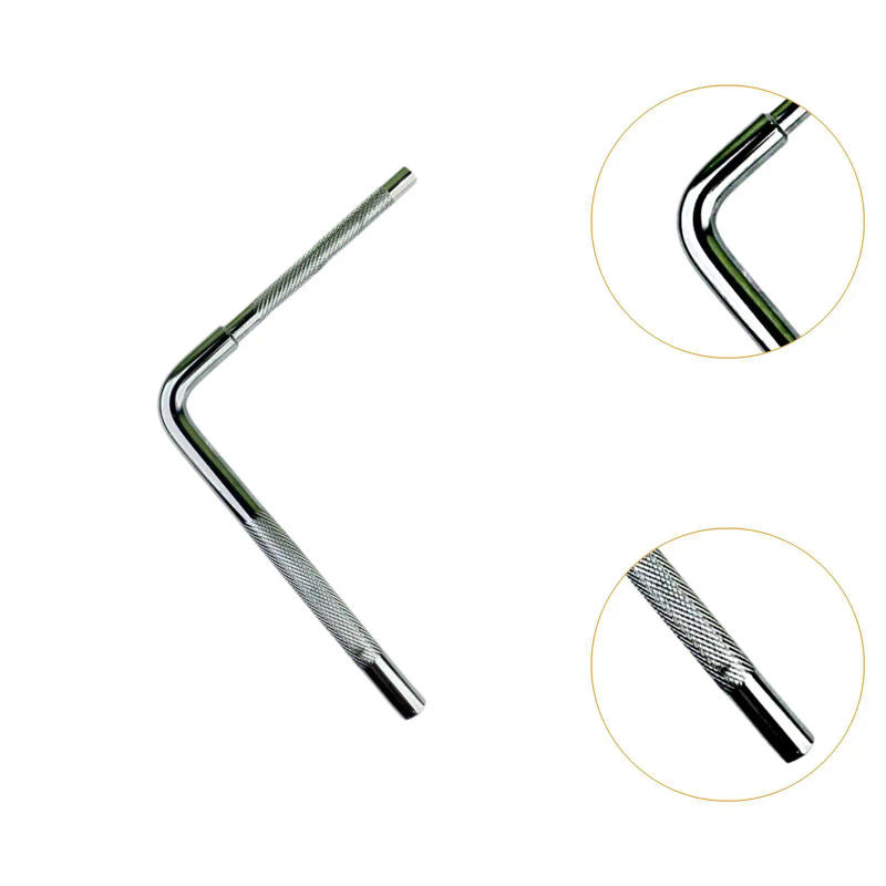 Description Picture 6 of itemCowbell Mount L Rod Metal L Arm Hardware Attachment Mounting Drum Set Percussion Accessory for Tambourines Mounting Cowbells