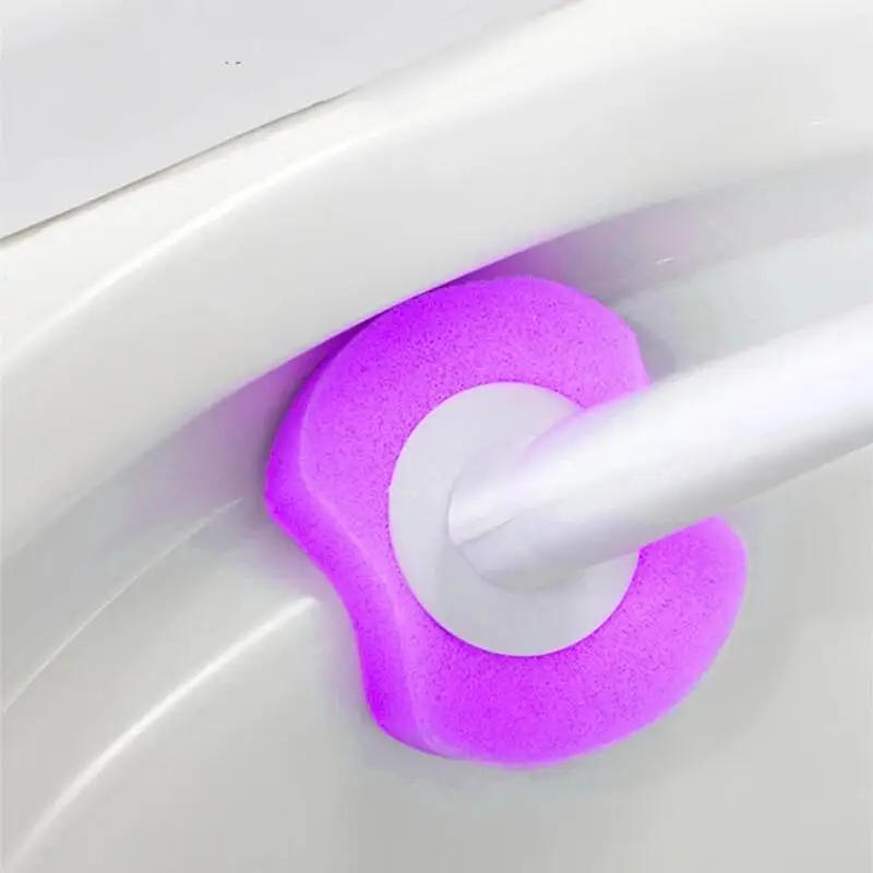 Description Picture 5 of item24PCS Disposable Toilet Bowl Refills Upgraded Toilet Bathroom Cleaning Sponges Pads Cleaner Heads Supplies Not Come With Brush