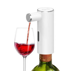 Smart Electric Wine Aerator Dispenser Decanter Wine Separator Dispenser Quick Sober Decanter USB Charging Automatic Wine Pourer
