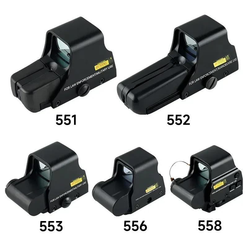 Description Picture 5 of item553 Holographic Scope 558+3x Tactical Optics Sights with Flip-up Quick Detachable Red/Green Dot Hunting Airsoft Riflescope 20mm