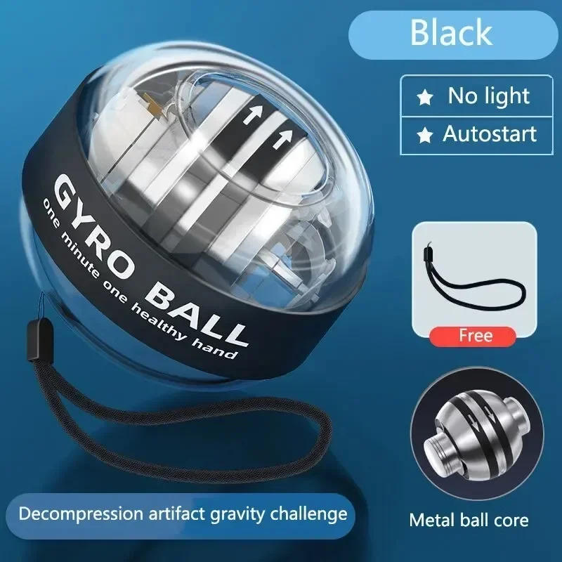Description Picture 4 of itemWrist Ball Self-starting Gyroscope Gyro Power Hand Ball Muscle Relax Arm Wrist Force Trainer Fitness Sport Equipment Strength