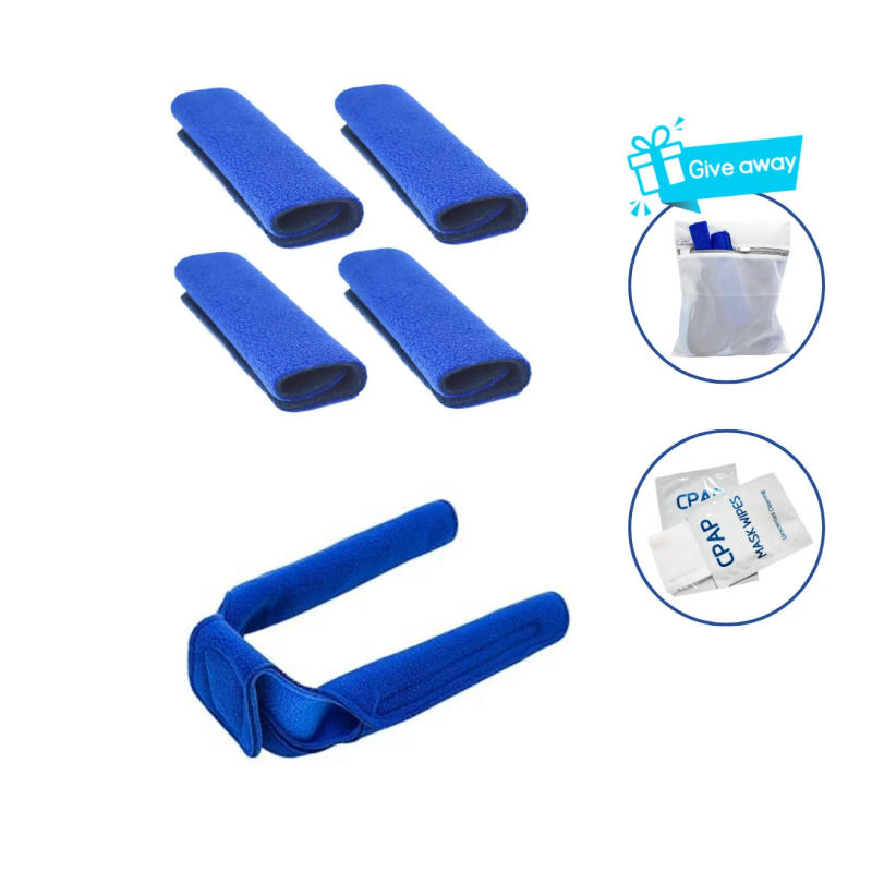 Description Picture 2 of itemCPAP Neck Pad - Mask Head Strap Covers - Soft-Fleece Strap Pads, Reduces Face and Neck Irritation, Compatible with More Models