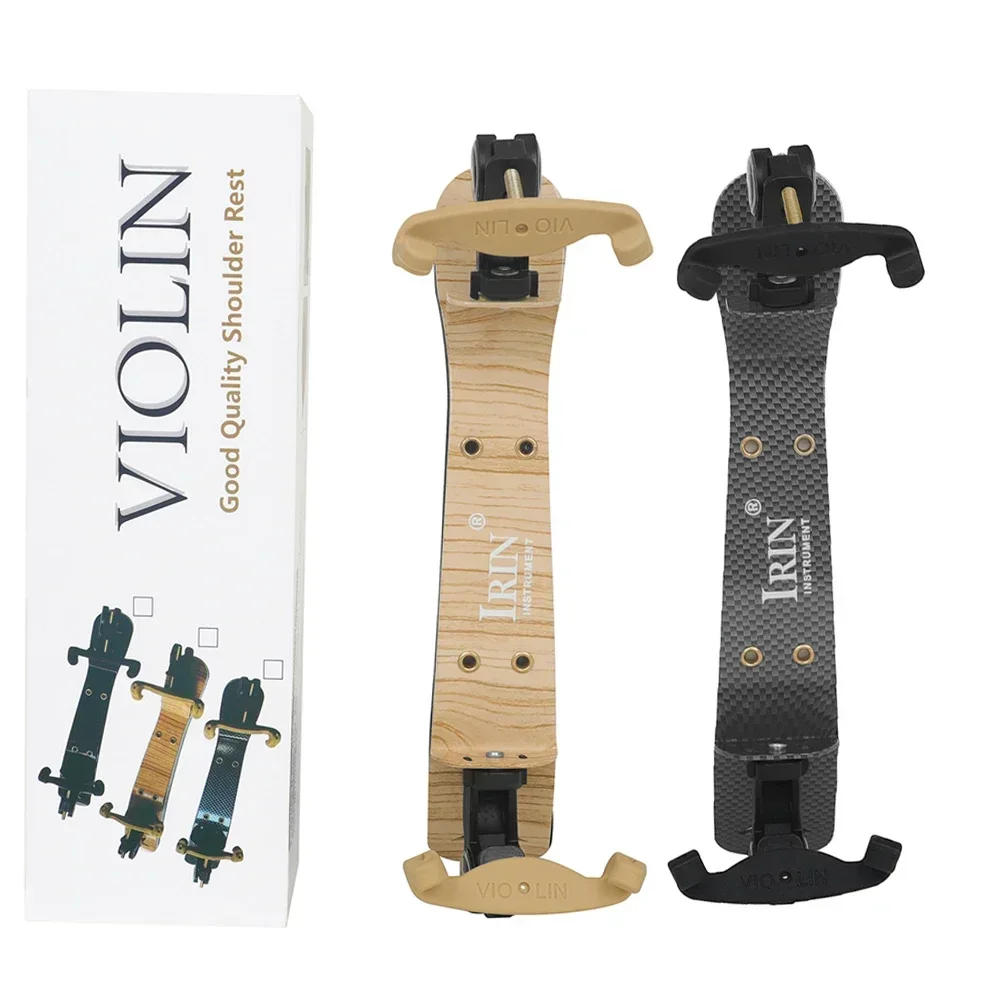 Description Picture 2 of itemIRIN Violin Shoulder Rest Aluminum Alloy Violin Shoulder Rest Black Padded for 4/4 3/4 1/2 1/4 1/8 Violin Parts & Accessories