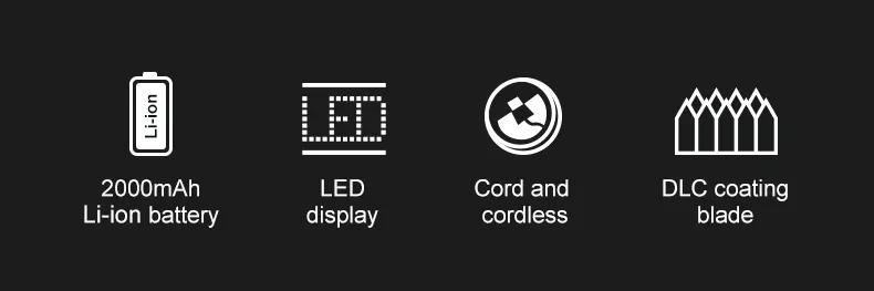 Description Picture 3 of itemVGR Hair Clipper Professional Hair Clipper Rechargeable Haircut Machine Electric Barber Cordless Hair Trimmer for Men V-930