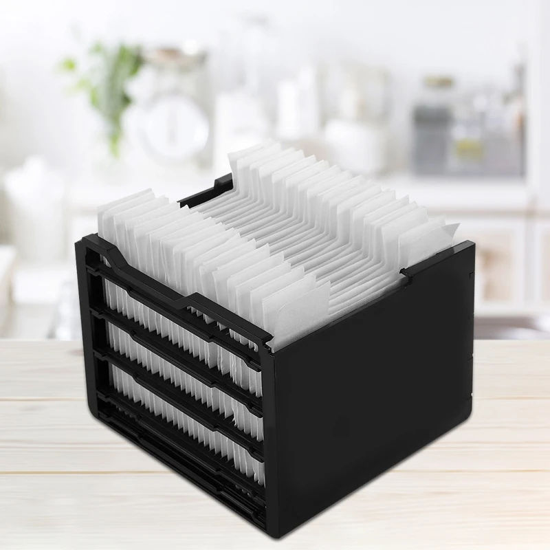 Description Picture 3 of item28Pcs Personal Air Conditioners Replacement Filter Small Desktop Air Coolers Filter Portable Space Cooler Fan Parts