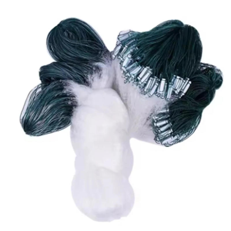 Description Picture 4 of item12M/16M/20M/25M Monofilament Fishing Net Single Layer Fish Gillnet With Float Trap For Outdoor Hobbies Fishingman Fishing Tools