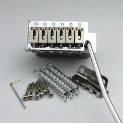 Tremolo Bridge System For ST Stratocaster ST Electric Guitar Chrome Silver Accessories Spacings 10.5mm