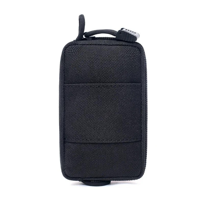 Description Picture 3 of itemWaterproof Camping EDC Pouch Tactical Key Change Purse Wallet Travel Kit Coin Purse With Card Slots Pack Zippers Waist Bag