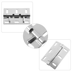 Stainless Steel Removable Hinge Adjustable Spring Latch Door Limit Hinge Toolbox Cabinet Furniture Removable Flap Hinge Hardware