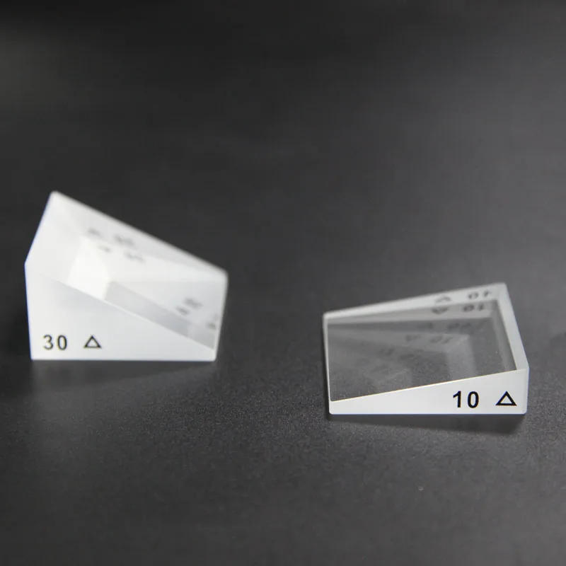 Description Picture 6 of item15 degrees Optical Wedge Prism for Ophthalmic Strabismus - Prisms Glass Lens Processing - Triangular Prism for Strabismus Glasse