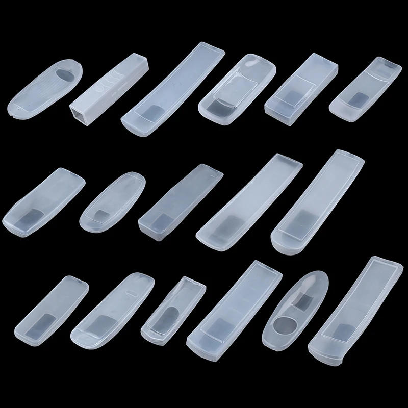 Description Picture 2 of item1Pcs Remote Control Cover Silicone Protective Case Dust Protect Protective Storage Bag Portable Silicone Remote Control Cover