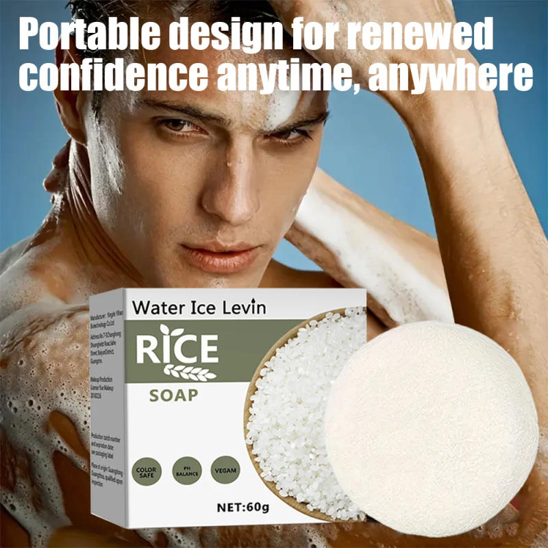 Description Picture 6 of itemHandmade rice soap Rice Collagen, Skin Control whitening bath tool Whitening oil Moisturizing hair care essential oil soap