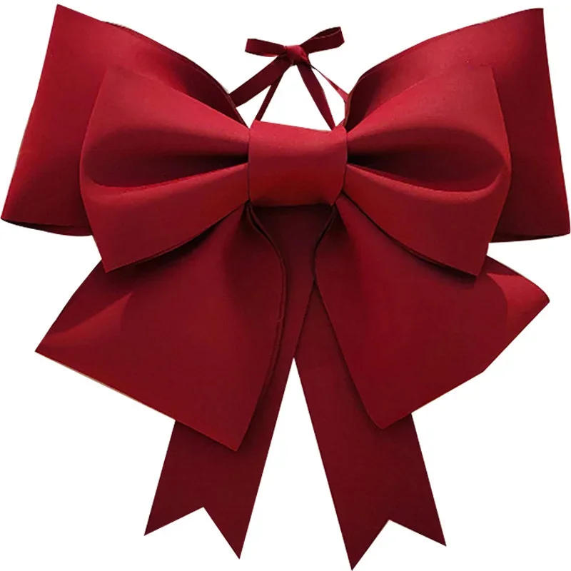 Description Picture 5 of itemDIY EVA Giant Christmas Bow Shop Display Wedding Outdoor Party Backdrop Arch Decor Festivity Occasion Car Decoration Giant Bow