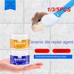 1/3/5PCS Ceramic Tile Repair Agent Tile Grout WTile Grouall Mending Agent Strong Adhesive Quick-drying Floor Tile Gap Glaze