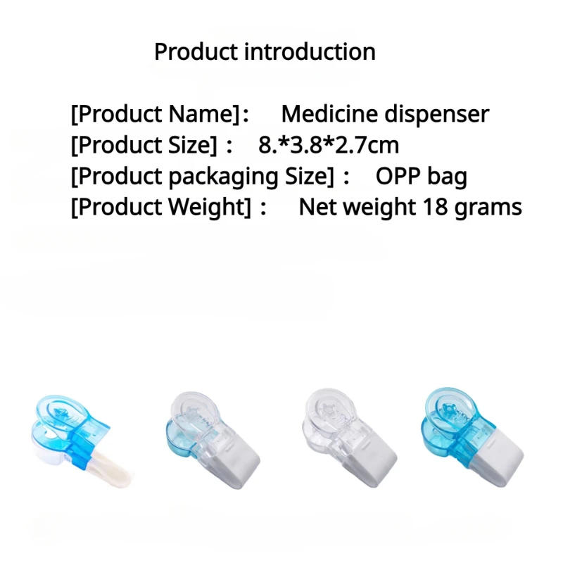 Description Picture 2 of itemPortable Pill Taker Medicine Storage Box Medicine Cutter Anti Pollution Pill Tablet Crusher for Personal Health Care
