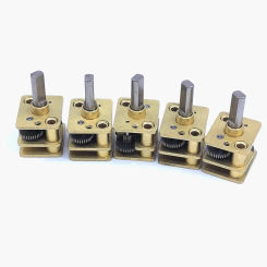 5pcs/lot Micro N20 Reduction Gearbox Full Metal Gear Reducer Motor Parts Dual flat shaft Gear ratio: 1: 298 DIY N20 Geared Motor
