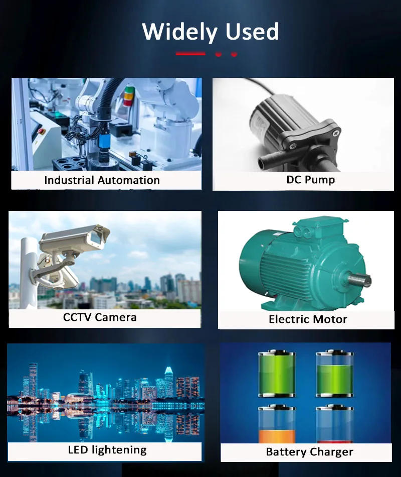 Description Picture 6 of itemAC to DC 12V 24V 36V 48V 60V 25A 1500W Switching Power Supply Drive Transformer for CNC Motor Charging Battery SMPS 1500W