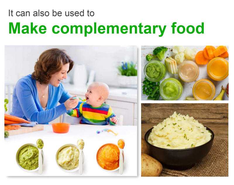 Description Picture 5 of item5 In 1 Blender Electric Four-blade Ice Crushing 1000W High Power Hand Mixer Kitchen Vegetable Fruit Milk Frother Mixer Sonifer