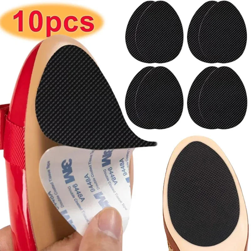 Description Picture 2 of itemNon-slip Shoe Sole Protector High Heel Sandal Outsole Pad Oxford Frosted Sticker Non-slip Shoe Bottom Patch Pads Stickers
