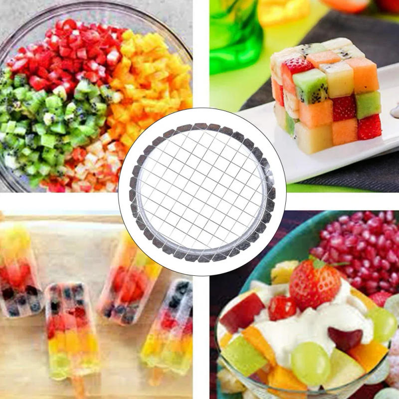 Description Picture 5 of itemStainless Steel Egg Slicer Cutter Cut Egg Device Grid For Vegetables Salads Potato Mushroom Tools Chopper For Kitchen Chopper