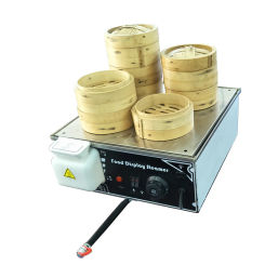 EH500D-4  220V 110V Mini Electric Chinese Bun Steamer Machine Commerical Stainless Steel Food Steamer With 4 Steam Outlet