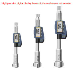 Digital Three-Claw/three-Point Inner Diameter Micrometer For Measuring Through Holes, Blind Holes, And Bearing Inner Holes 0.001