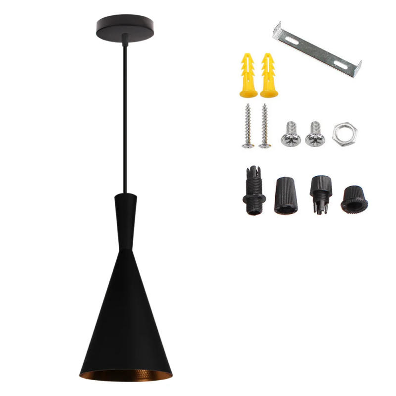 Description Picture 6 of itemModern Nordic Aluminum Art Pendant Light Lampshade Vintage Loft Hanging Lamp for Living Room Home Decor Lighting Luminaire LED