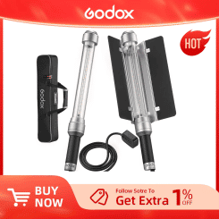 Godox AD-S200 Stick Flash Head 200Ws 5800K+200K for AD200/AD200Pro Speedlite Flash 360° Spread of light