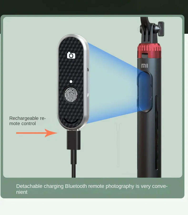 Description Picture 5 of itemXiaomi Tripod Selfie Stick Tripod Phone Holder Mobile Bluetooth Tripod Stand with Remote Control Ring Light Telescopic Rod