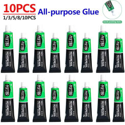 1-10PCS 30g/60g Portable Waterproof All-purpose Glue Strong Adhesive Sealant Fix Glue Nail Free Adhesive for Marble Tiles Glass