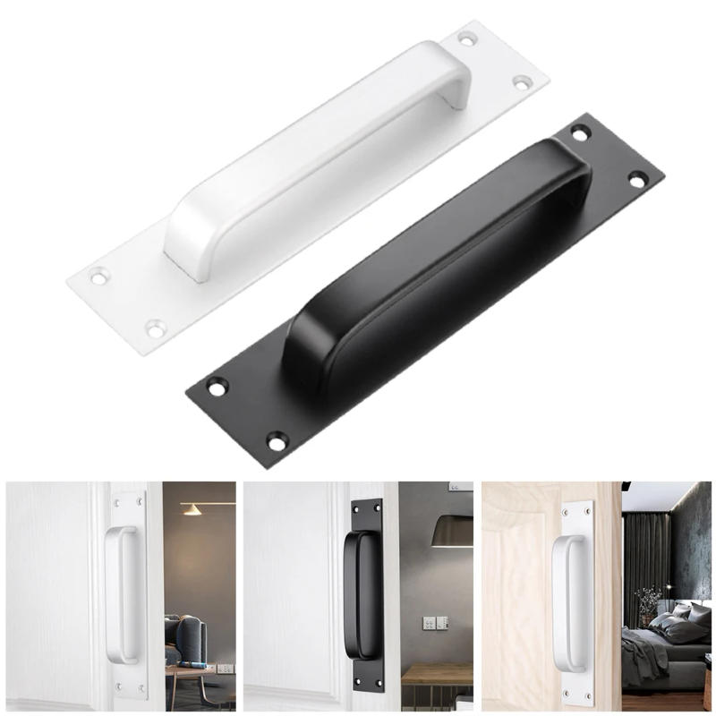 Description Picture 3 of itemAluminum Alloy Door Handle Push-pull Balcony Gate Window Pulls Knob Bedroom Kitche Furniture Cabinet Hardware Door Handles
