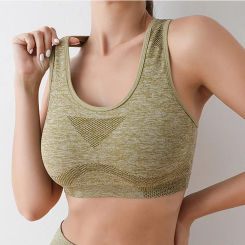 Women Sports Bra Top Push Up Fitness Yoga Underwear Sport Tops For Women Breathable Running Vest Gym Wear Bra