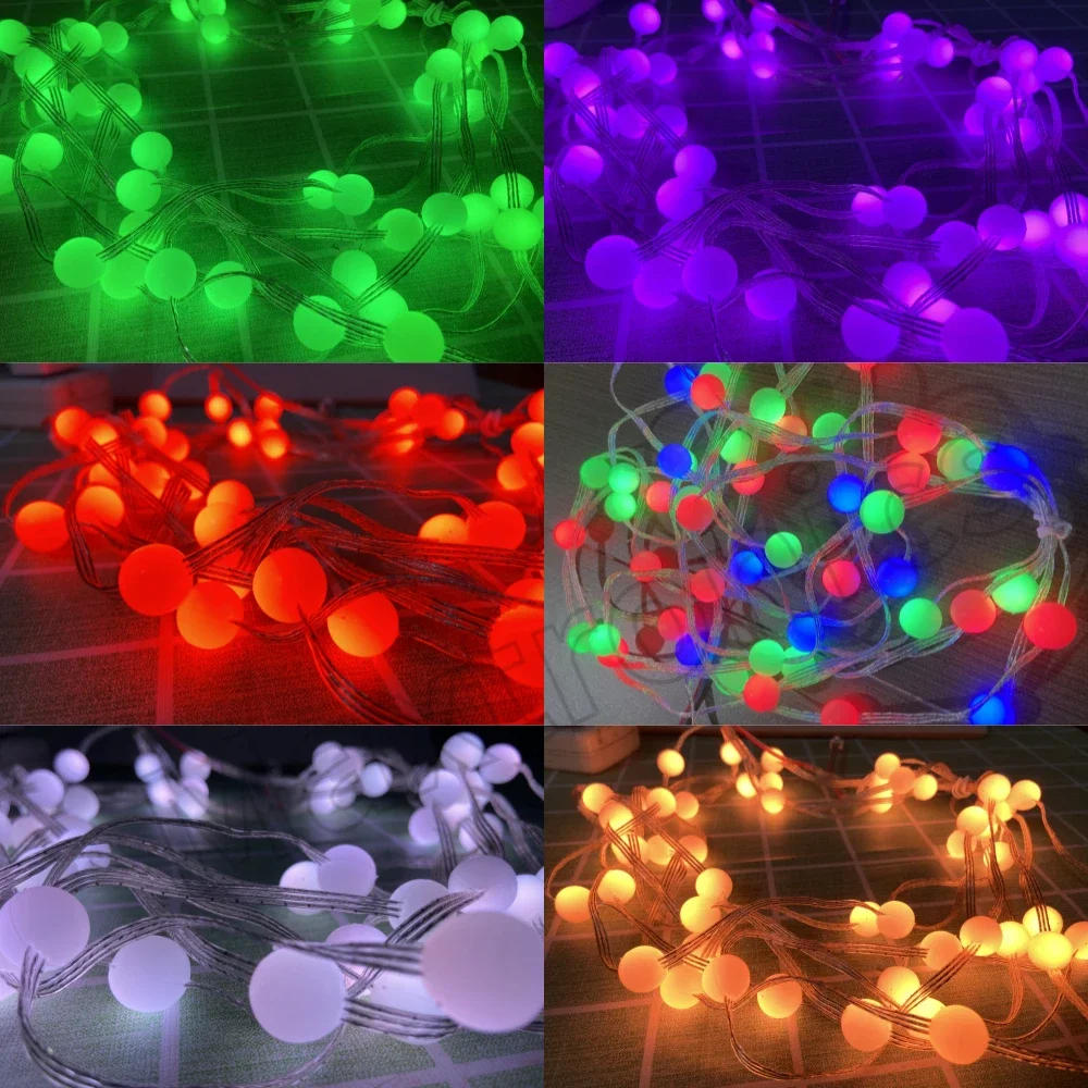 Description Picture 4 of itemNEW DC5V WS2812 RGB LED Ball Light String Programmable/ SP620E Music Bluetooth Controller USB Plug and IR Remote for Hmoe Decor