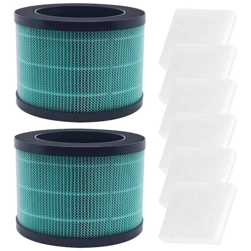 Description Picture 3 of item2 Set Filter With Scent Pads For AROEVE MK01 MK06 For Kloudi DH-JH01 Filter With Scent Pads 5.2*3.7 Inches Air Purifiers
