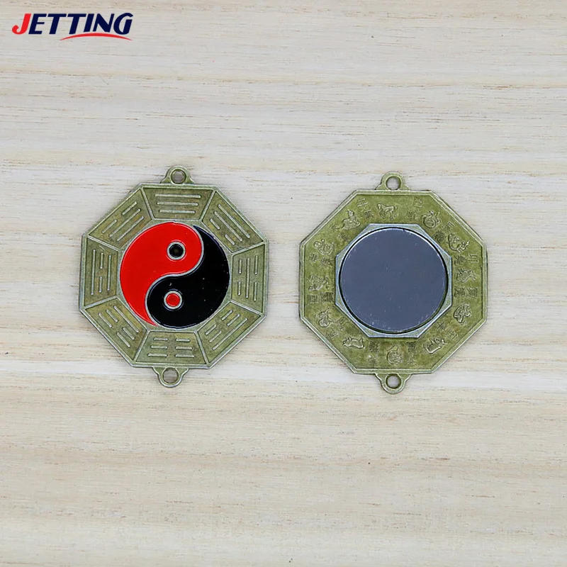 Description Picture 6 of itemChinese Fengshui Mirror 5cm Small Bagua Mirror Metal Retro Yinyang Crafts Ornaments Home Wall Decoration Pendant Can Hang