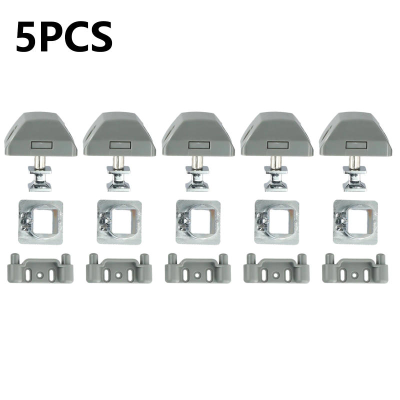 Description Picture 6 of item5pcs Button Catch Lock Cupboard Door Motorhome Camper Caravan Latch Knob Drawer Furniture Button Type Catch Lock