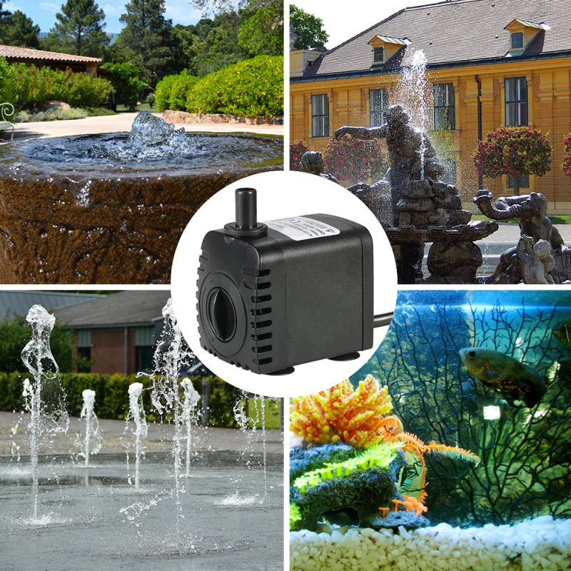 Description Picture 5 of itemLandscaping Aquarium Water Pump 110v/220v High Pressure Sm-038 Silent Circulating Submersible Pump Filter Micro Pump Wave Maker