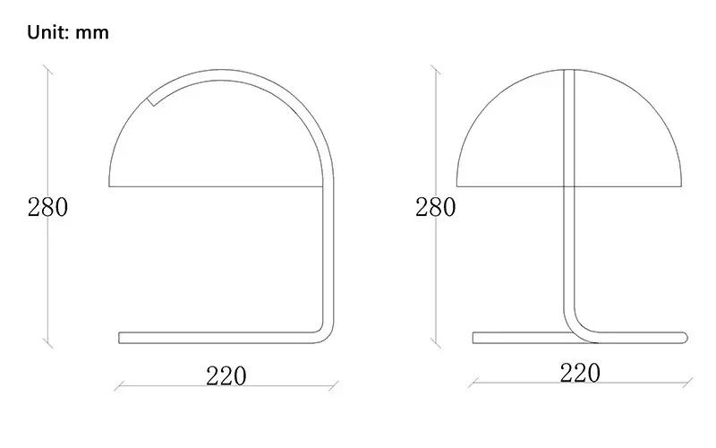 Description Picture 2 of itemVintage Glass Table Lamp Nordic Retro Desk Lamp Bedside Table Living Room Bedroom Table Light Room Decor Lustre