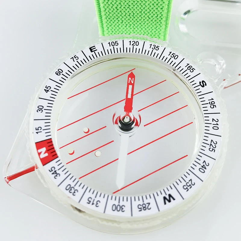 Description Picture 3 of item1pc Outdoor Professional Thumb Compass Elite Competition Orienteering Compass Portable Compass Map Scale Compass