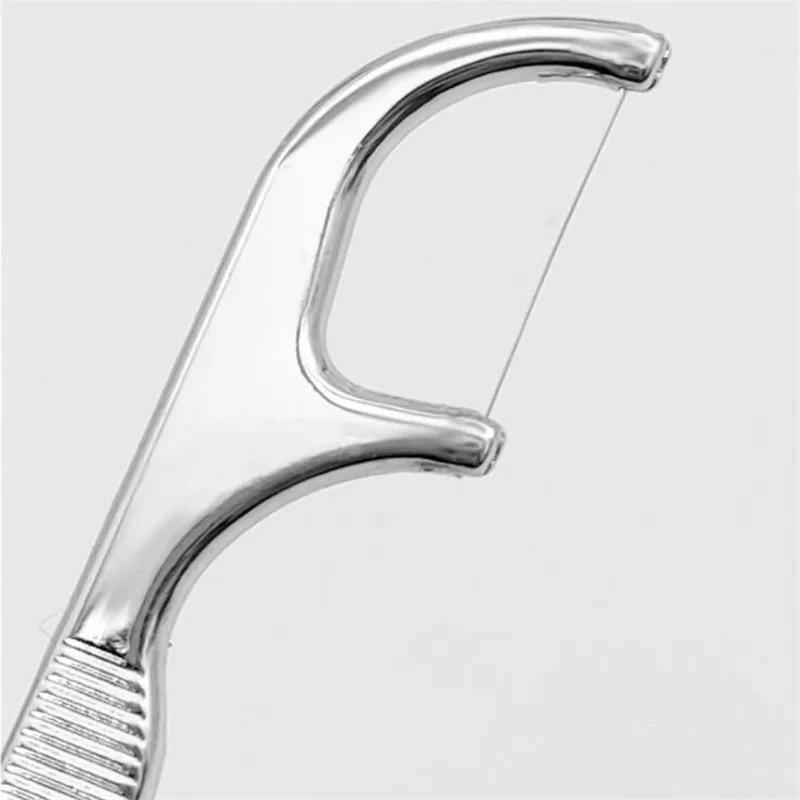 Description Picture 6 of item4pcs Dental Tools Teeth Cleaning Kit Travel Tooth Picks Cleaning Set Reusable Metal Titanium Toothpicks With Holder For Outdoor