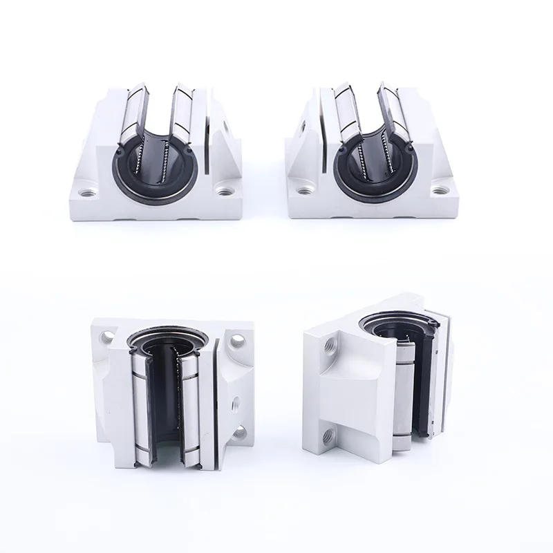 Description Picture 3 of item1pc TBR16UU TBR20UU TBR25UU TBR30UU 16mm Linear Guide Rail Opening Slider Bearing for CNC Router 3D Printer Parts Linear Rail