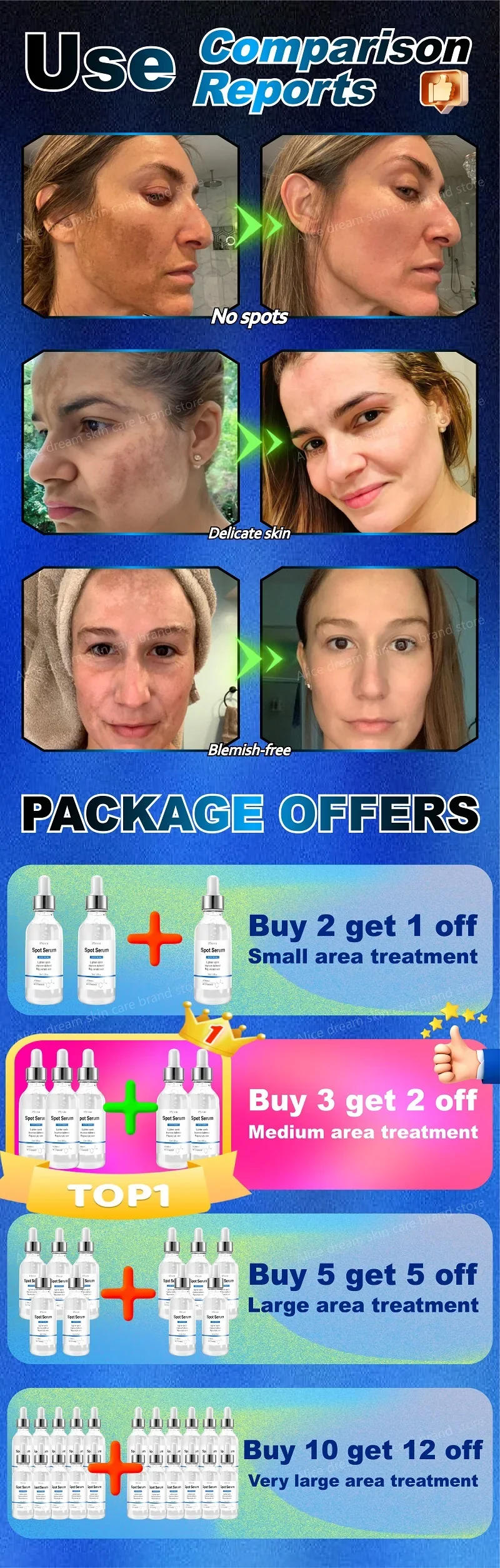 Description Picture 3 of itemNever see facial blemishes again