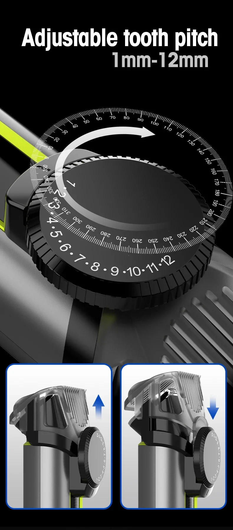 Description Picture 5 of itemRESUXI 677 Professional Household 4 in 1 Hair Trimmer Multi-function Hair Clipper Electric Shaver Nose Eyebrow Hair Grooming Kit