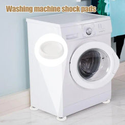 Washer Anti Vibration Pads Noise Reducing Dryer Mats 4 PCS White Anti Slip Feet Pads Furniture Heightened Anti-Skid Mats For
