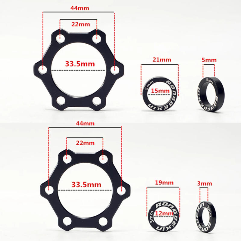 Description Picture 6 of itemBicycle Boost Hub Adapter Set 15x100mm To 110mm 12x142mm To 148mm Conversion Kit Aluminum MTB Bike Thru Axle Hub Refit Gasket