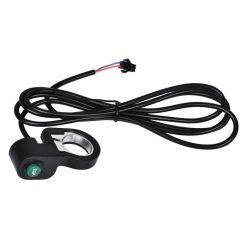 Electric Bicycle Horn 1.5M Cable Switch Button Motorcycle Scooter Bike Horn Signal Switch Button Bike Accessories