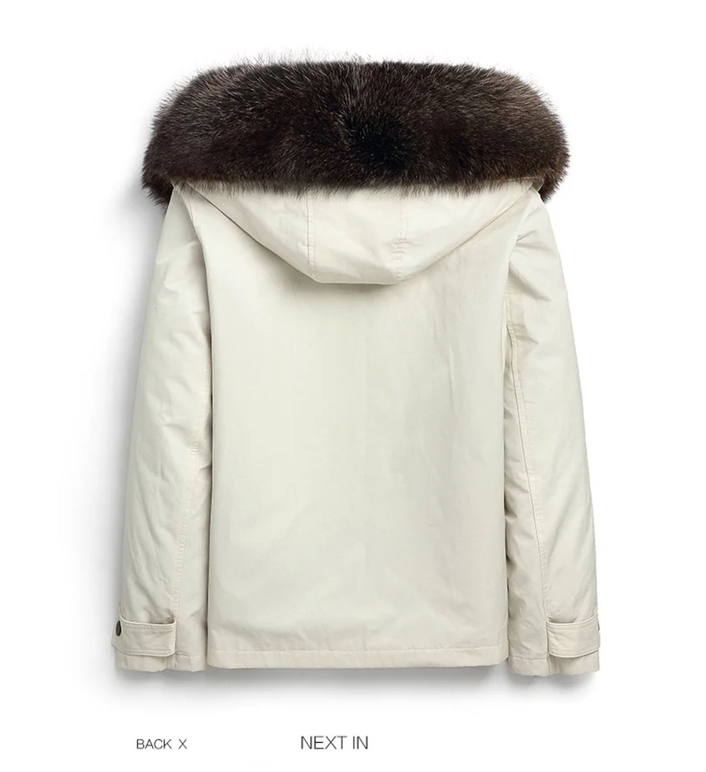 Description Picture 5 of itemWinter 100% Real Raccoon Fur Liner Parkas Men 2021 Real Men's Fur Coat Warm Thick Jackets Casual Casaco Masculino Gxy276