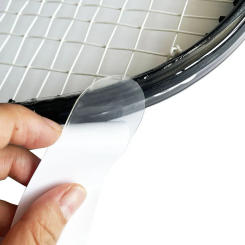 Clear Tennis Racket Head Protection Tape Transparent Badminton Squash Racquet Head Frame Tapes Winding Strap Anti Friction Stick